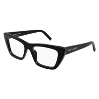 Montatura vista Saint Laurent Donna SL 276 MICA OPT001-BLACK-BLACK-TRANSPARENT51 - SL 276 MICA OPT001-BLACK-BLACK-TRANSPARENT51